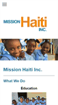 Mobile Screenshot of missionhaitiinc.org